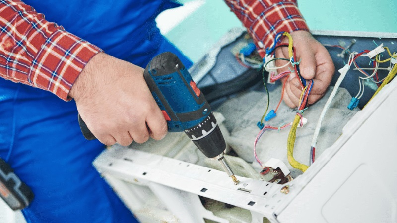 Sultangazi Dominox Dominox çamaşır makinesi kart tamiri – Su almama arızası orijinal parça ile giderildi. - Teknik servis örneği